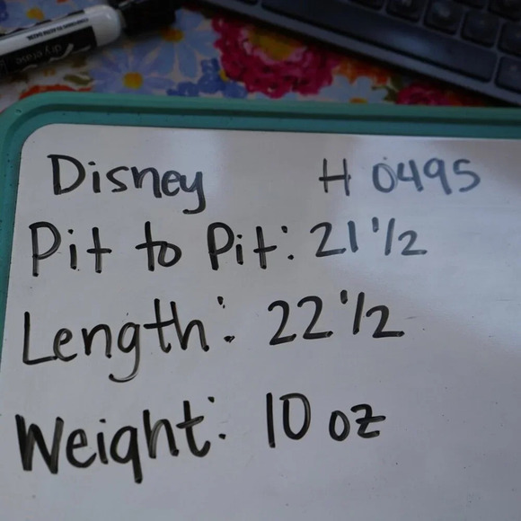 Disneyland Pink & Gold Iridescent Women’s Sweatshirt Size Medium - Picture 8 of 8